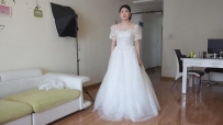 【子衿原创】依依婚纱五花堵嘴爬楼梯~新郎喜欢这样的新娘