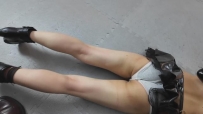 【一绳所爱】皮衣高靴，小美女极限驷马，吊绑放置