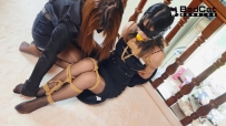 BadCat 被闺蜜紧缚调教 皮带抽打 羞耻报数