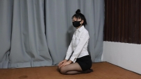 路由原创 白领 OL制服 大长腿 白领女士被禁锢两小时 上