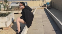 【我家妞妞】顶楼惊险，驷马口球鼻钩
