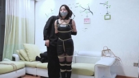 【子衿绳艺】叶子驷马 股绳挣扎