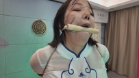 【一绳所爱】陈红五花紧缚，胳膊都捆紫了