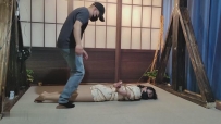 【试炼】首次驷马+超紧股绳，马具口球仰头嚎叫
